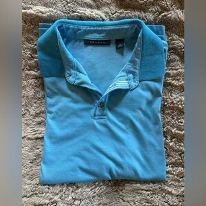 Perry Ellis Men's Light Blue Polo Shirt